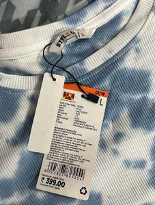 Blue Tie-Dye T-Shirt
