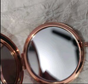 Mac Studded Rose Gold Compact Mirror