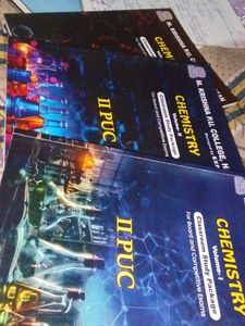 II PUC Chemistry Set - Volumes I &