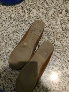Cute Brown Ballet Flats