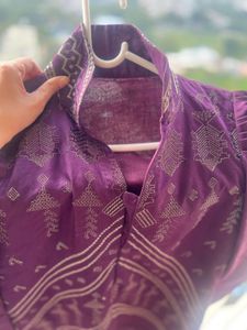 Elegant Purple Salwar Suit