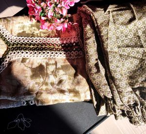 kurti and pant with dupatta set
