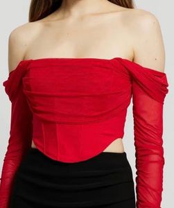 Red Corset Style Top❤️