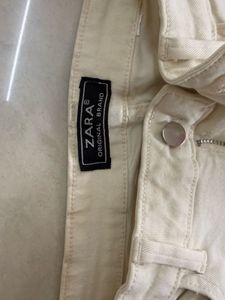 Ripped off White Jeans