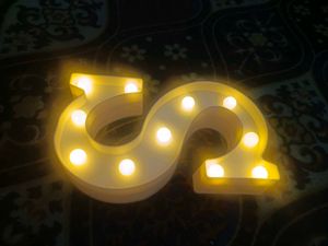 ✨"S" – Warm Glow Decor Piece ✨
