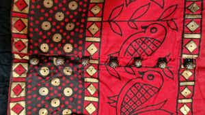 Red &amp; Black Anarkali Kurta 🖤❤