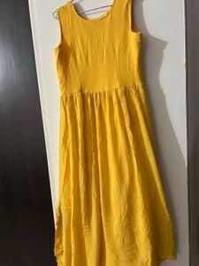 Yello Haldi Festival Dress