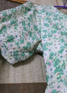 Beautiful artificial silk dress