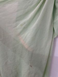 Embroidered Mint Green Kurta Set