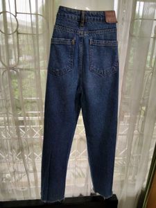 Trendy Wide Leg Denim Jeans