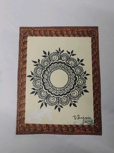 Handcrafted Mehndi Design Art