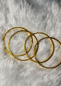 Gold Bangles Set
