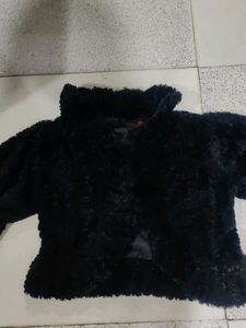 Cozy Faux Fur Black Jacket