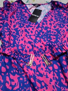 Shein Flutter Sleeve beautiful  Dress