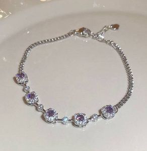 Elegant Purple Stone Bracelet