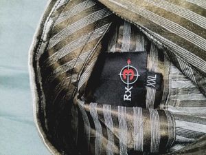 Striped half sleeve Shirt