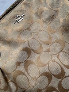 Coach Monogram Shoulder Bag
