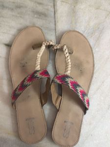 Woven Toe Ring Sandals