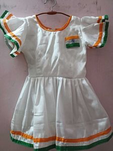 Kids Tricolour Dress
