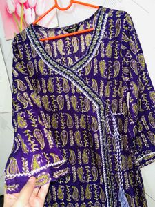 Purple  Kurta Set unused fixed price
