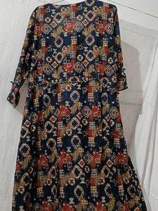 Bohemian Print Maxi Kurta