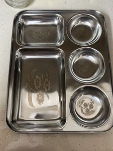 new Stainless Steel Thali Plate
