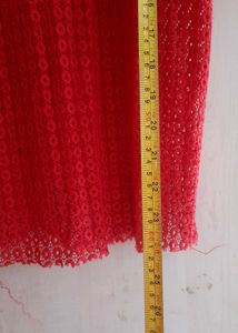 Red Skuarts Bikini Set with Cover up