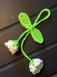 Lily of the Valley Charm | Handmade Croch