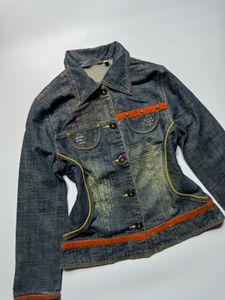 Vintage fitted denim jacket