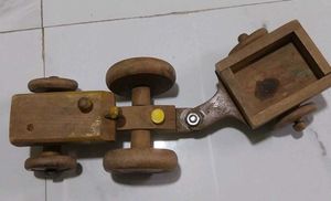 Vintage Wooden Toy Truck