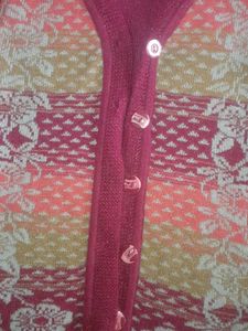 Floral Print Button-Up Cardigan