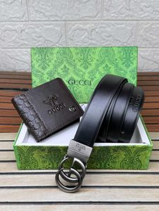 Gucci Belt and Wallet Set