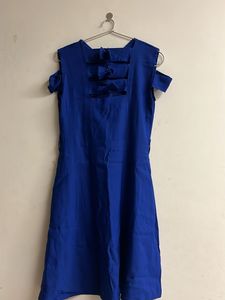 Blue color short Dress
