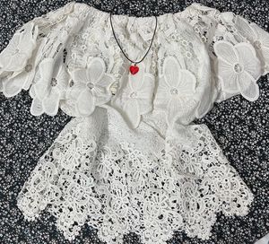 Lace Floral Off-Shoulder Top