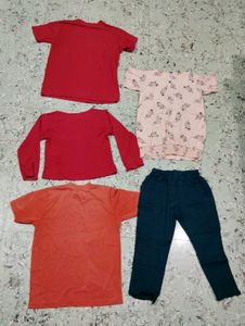 Bundle of Girls Tops &amp; Pants