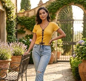 Yellow Korean Top 💛