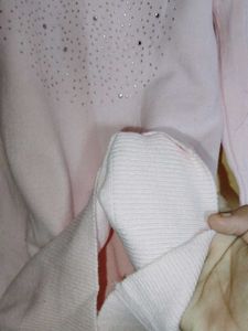 Pink Embellished Sweater