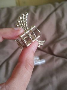 Sparkling Pearl Hair Claw Clip