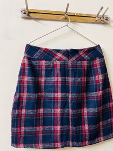 Plaid Mini Skirt
