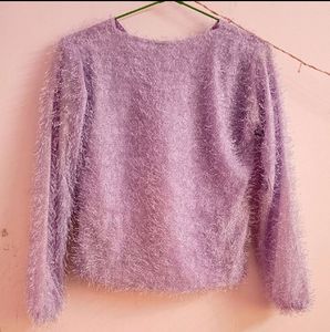 Faux Fur Pullover