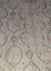 cutdana work kameez front