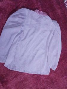 Lavender Floral Lace Top