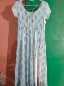 Anarkali Kurti With Tussle