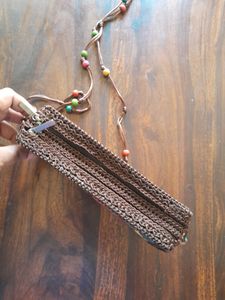 Clutch With Beads