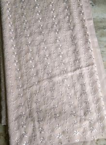 full chikankari 2.5 MTR ( ढाई मीटर) piece
