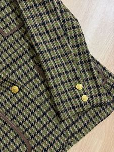 Houndstooth Blazer &amp; Shorts Set