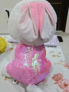 Cute White Bunny Plush Toy