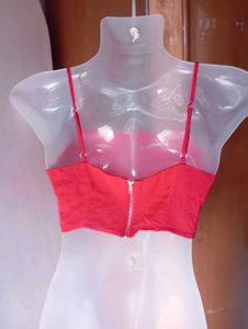 Red Crop Top - Stylish &amp; Trendy