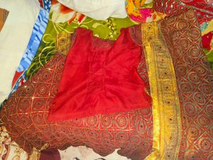 maroon lehenga choli with dupatta set