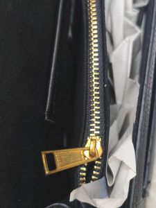 Coach Black Leather Shoulder Bag with cherry charm